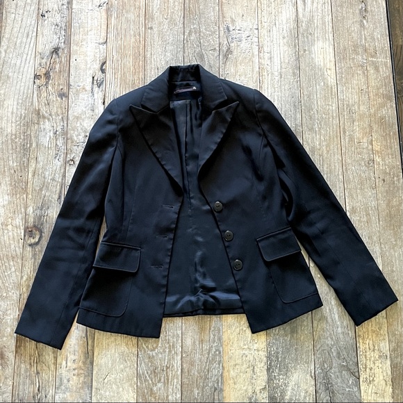 RK Black 3-piece Skirt & Pant Suit Set, size 4 - Picture 4 of 9